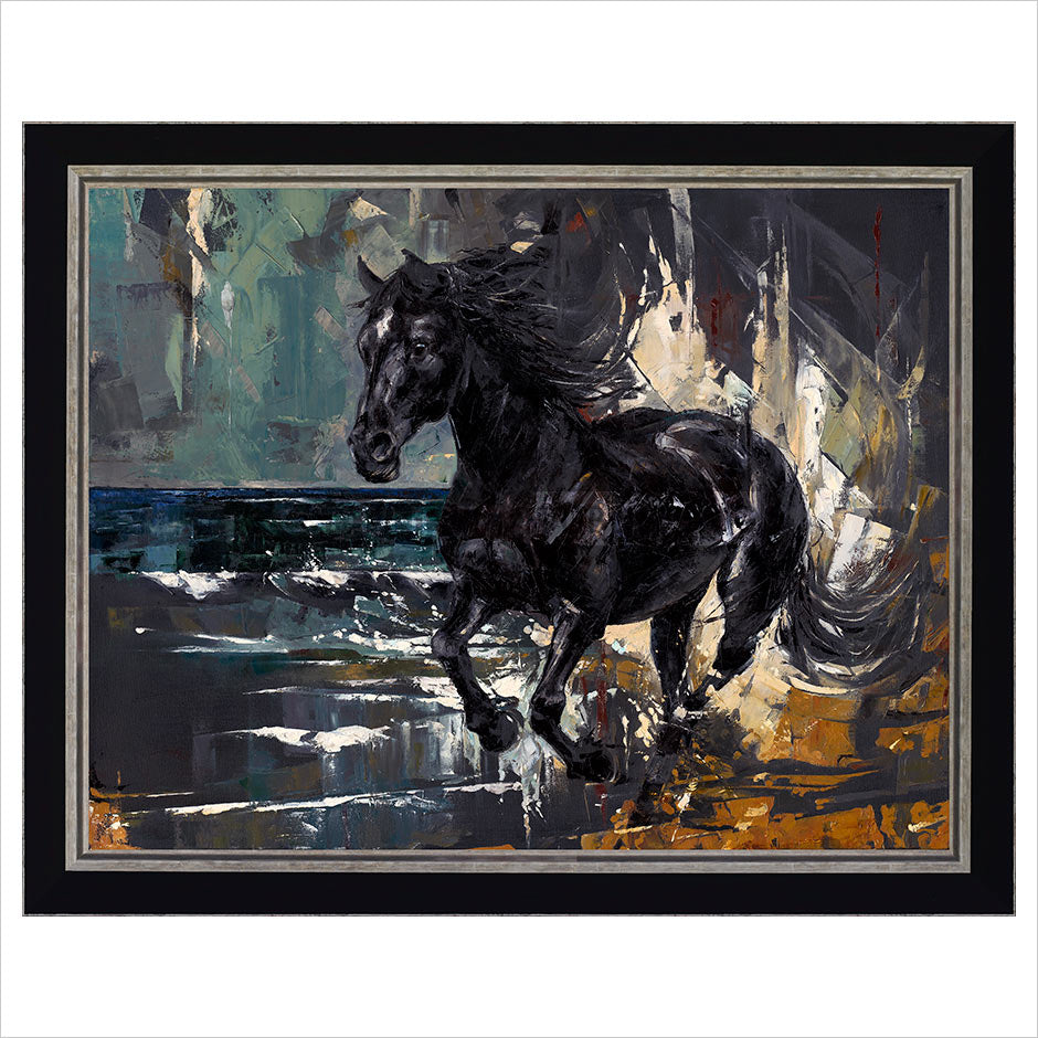 Galloping Home Framed Artist's Proof Print by Anthony Dobson