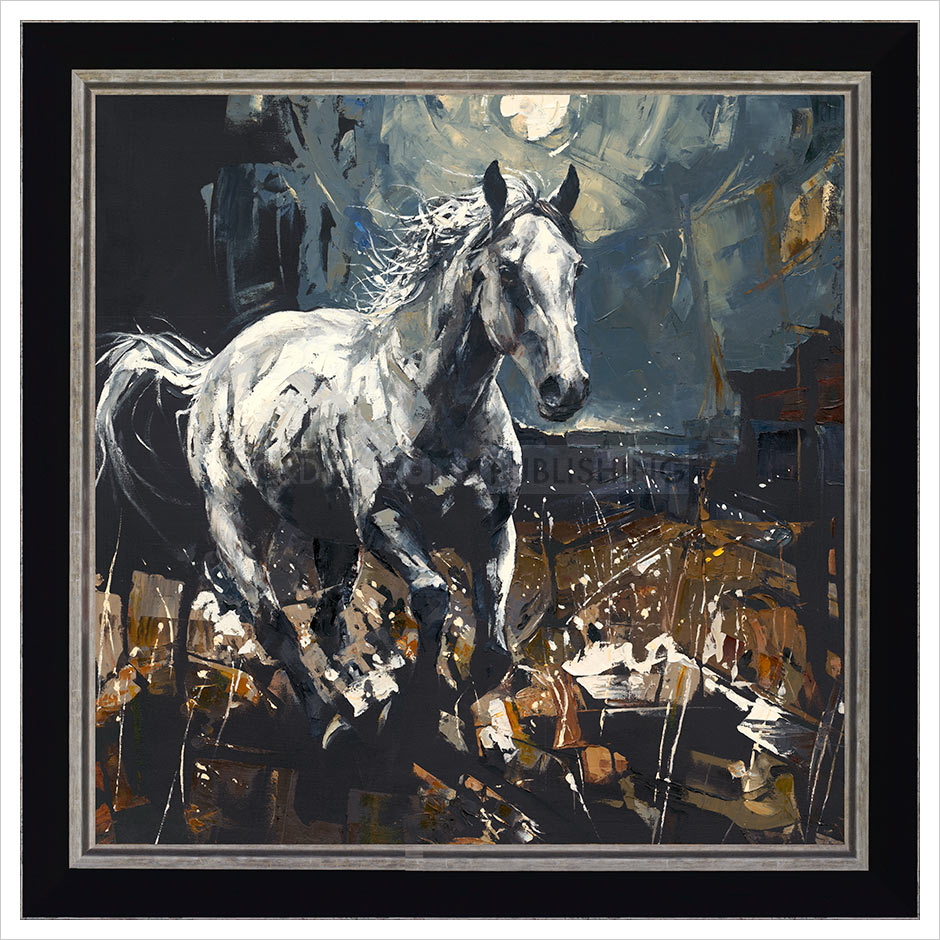 Moon Shadow Framed Artist's Proof Print by Anthony Dobson