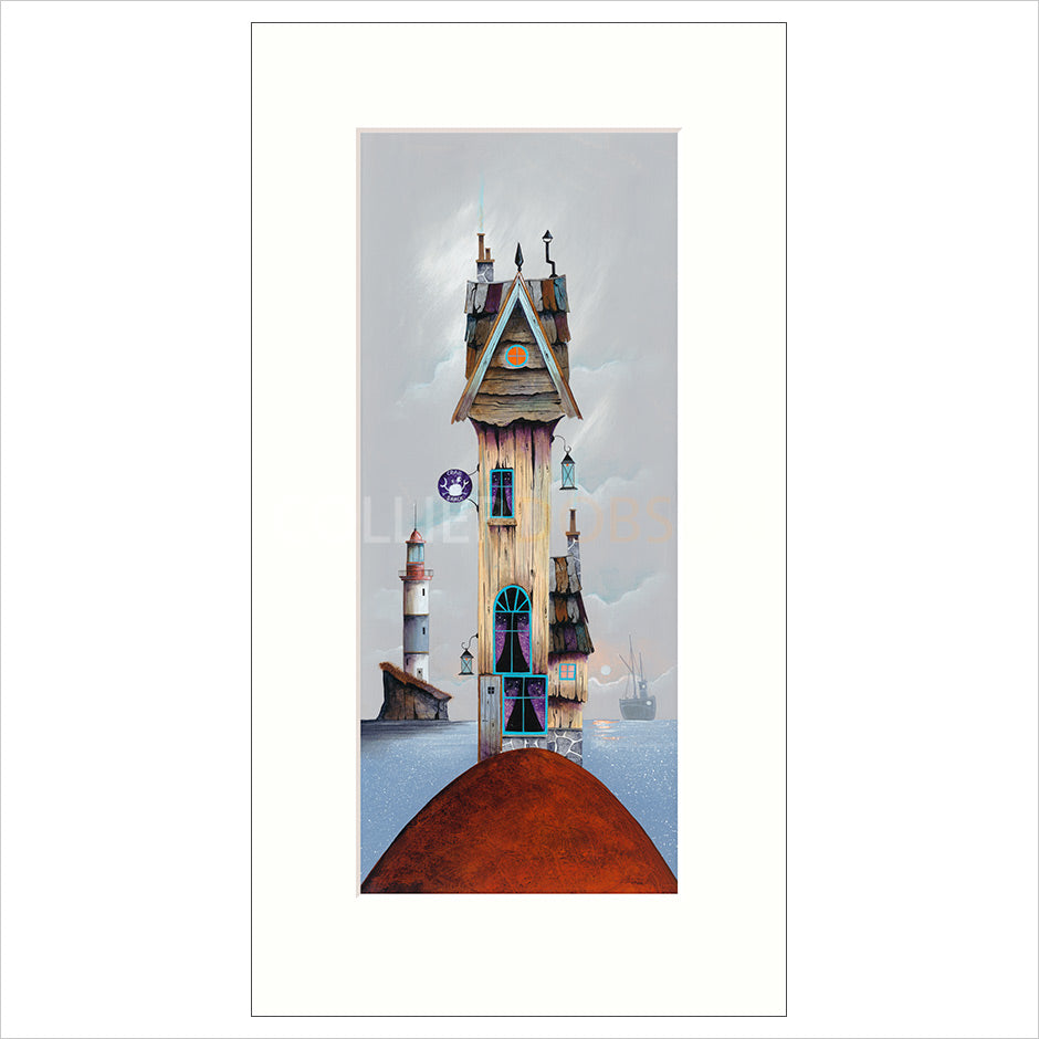 The Crab Shack Mounted Limited Edition Print by Gary Walton
