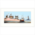 Sitting on the Dock of a Bay Mounted Limited Edition Print by Gary Walton