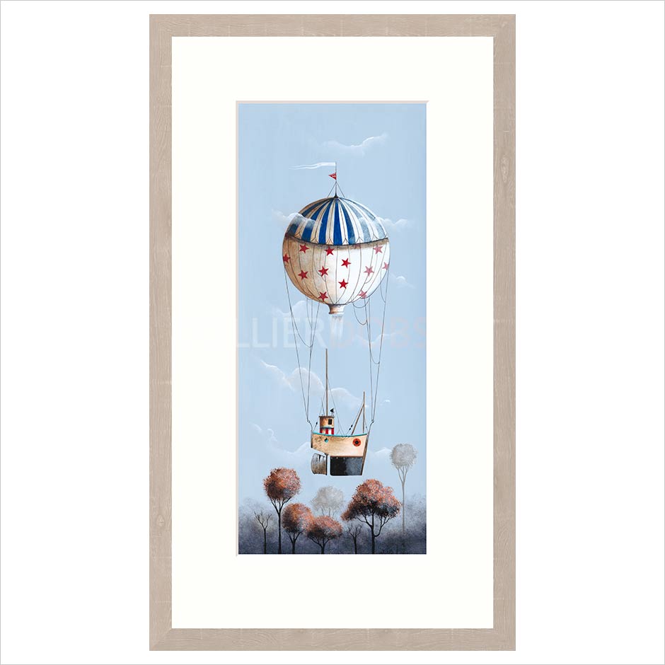 Treetops Framed Limited Edition Print by Gary Walton