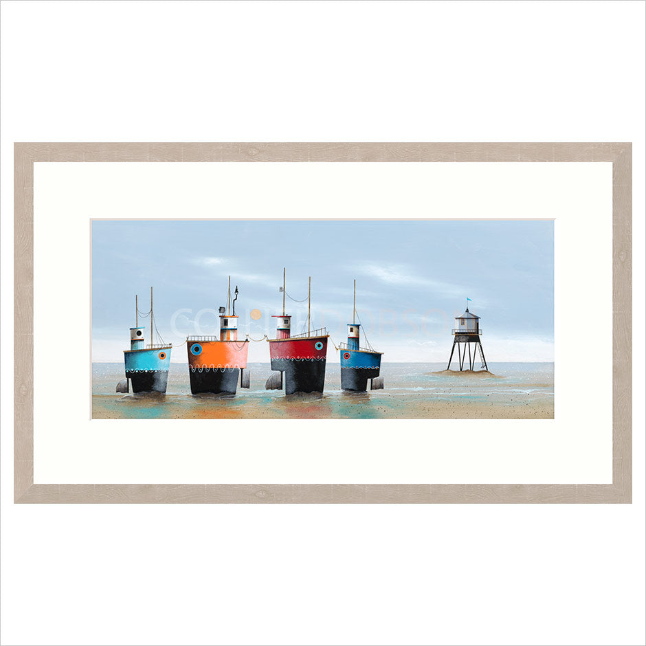 The Fab Four Framed Limited Edition Print by Gary Walton