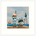 The Crab and Lobster Mounted Limited Edition Print by Gary Walton