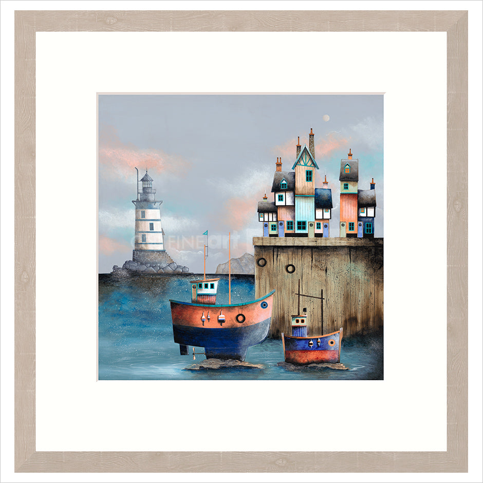 On and Even Keel Framed Limited Edition Print by Gary Walton