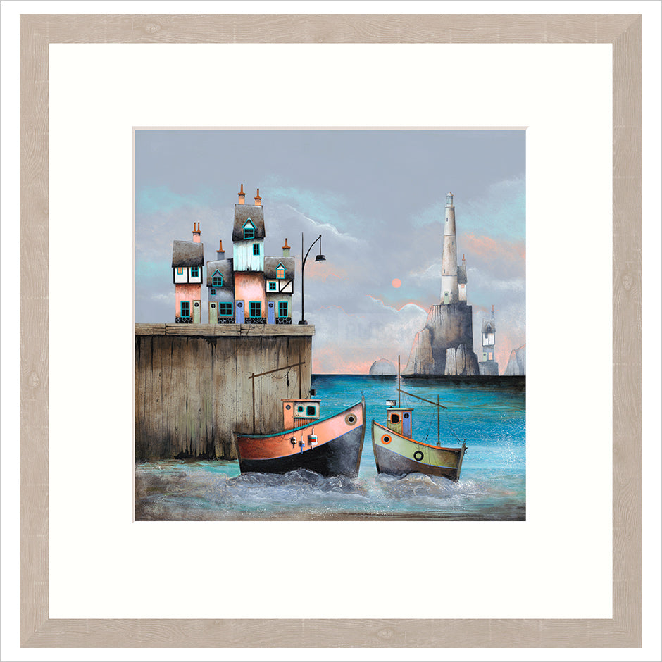 Nautical Romance Framed Limited Edition Print by Gary Walton