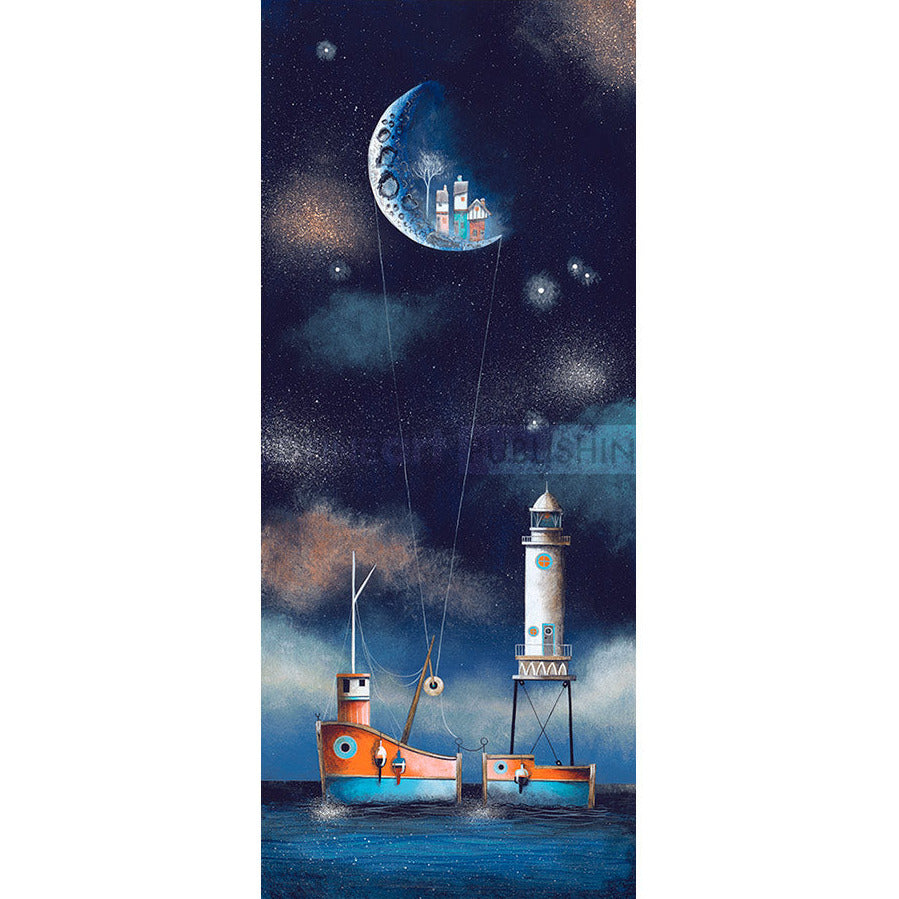 Tug with Gravity Limited Edition Print by Gary Walton