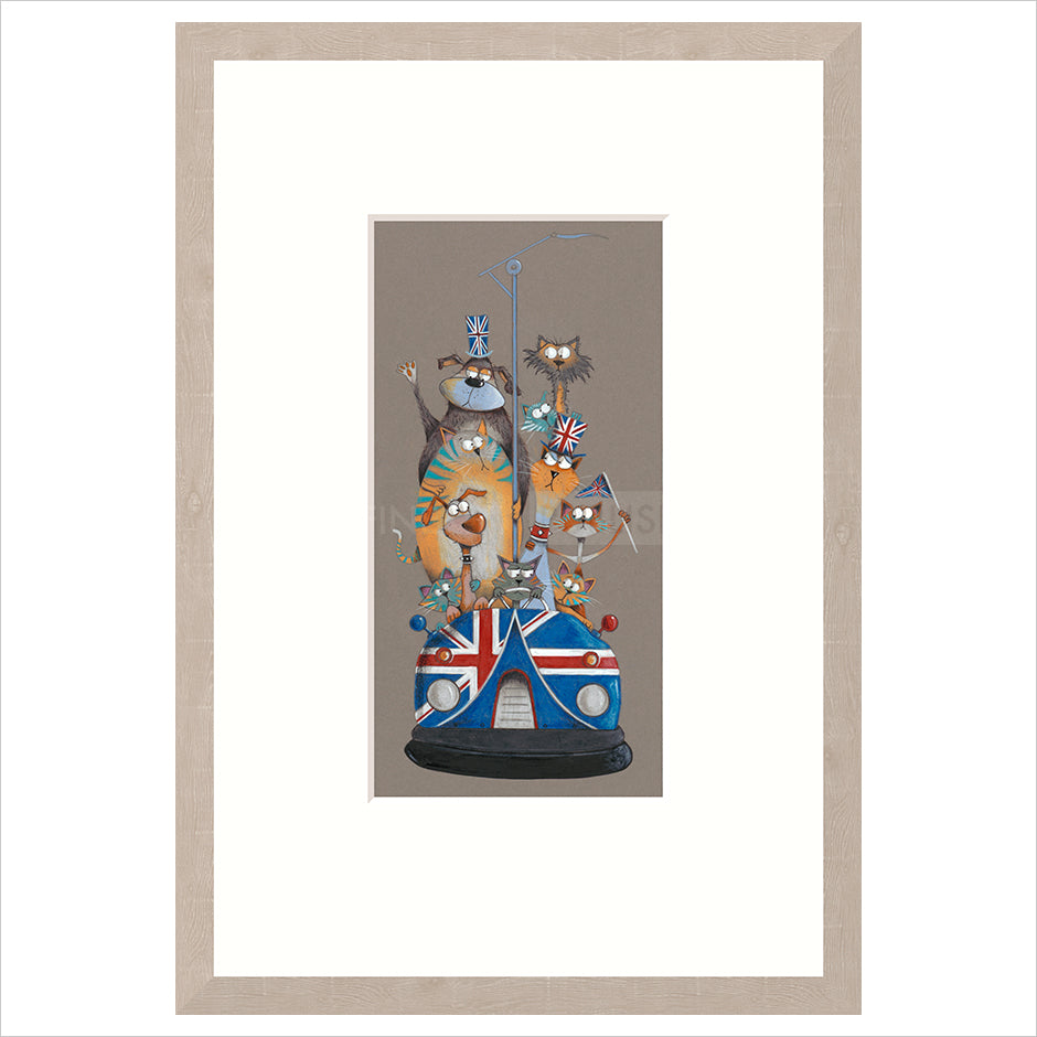Scream for Speed I Framed Limited Edition Print by Gary Walton