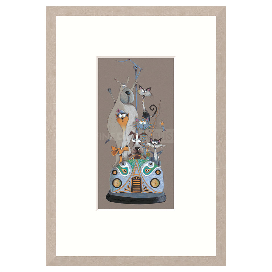 Scream for Speed II Framed Limited Edition Print by Gary Walton