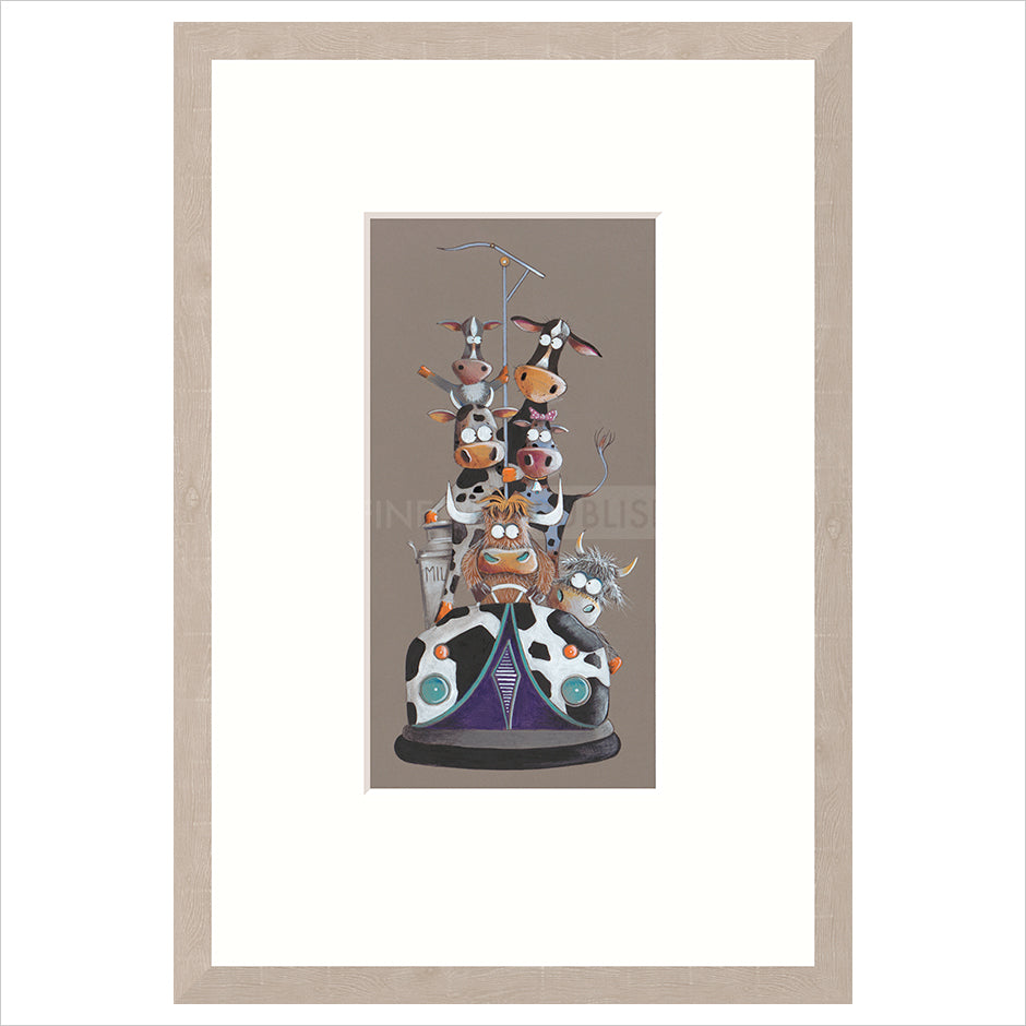 Scream for Speed IV Framed Limited Edition Print by Gary Walton