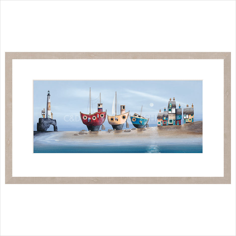 Durdle Trio Framed Limited Edition Print by Gary Walton
