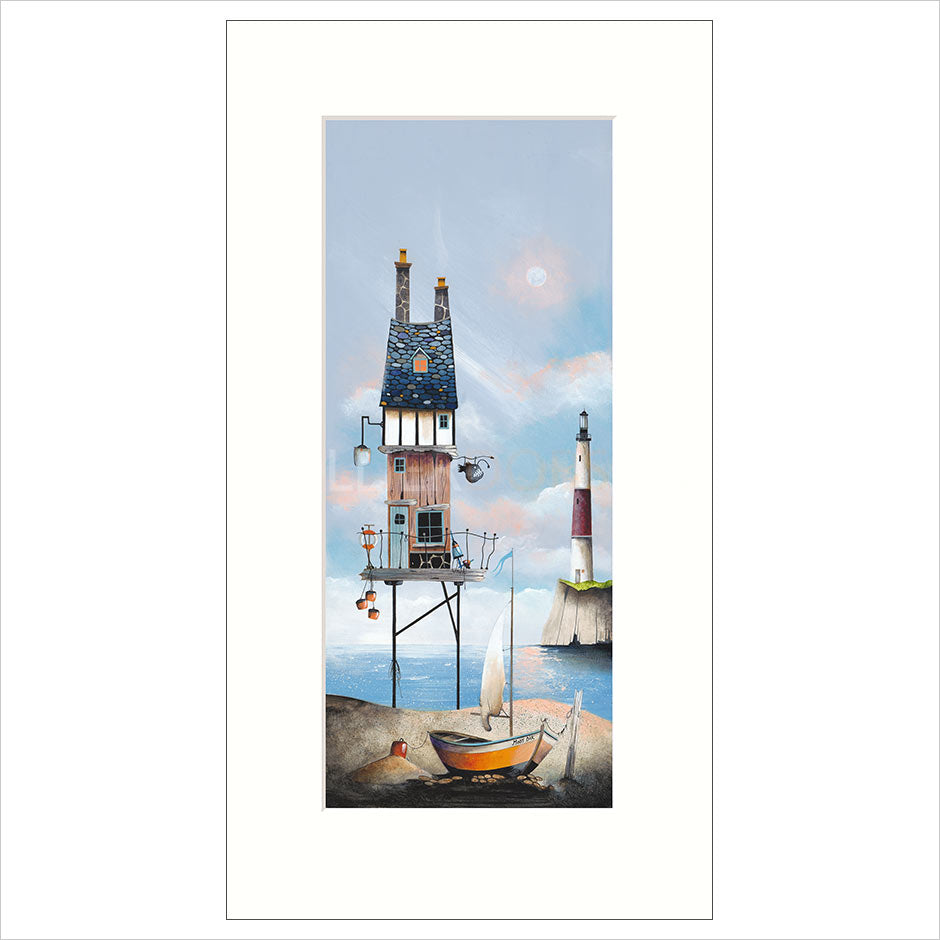 Moby Dick Mounted Limited Edition Print by Gary Walton