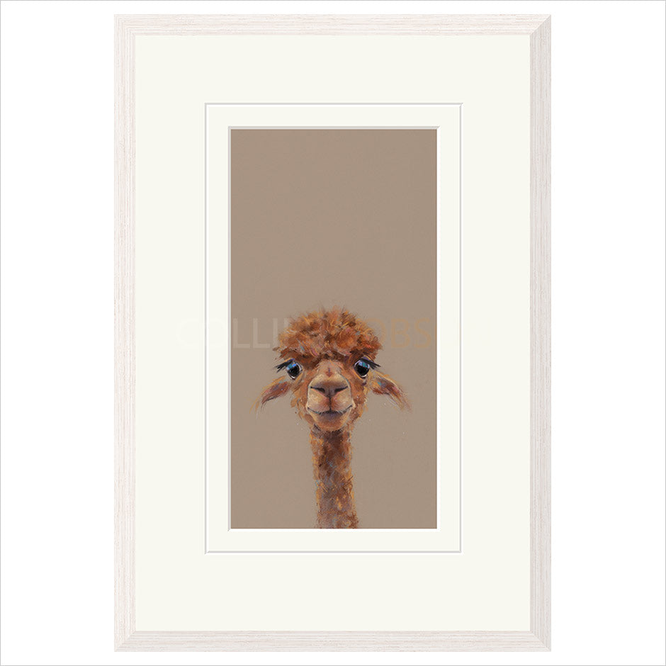 Adele Mounted Limited Edition Print by Nicky Litchfield