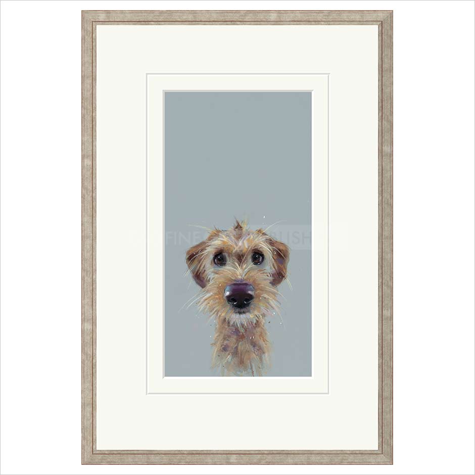 Scruff Framed (option 1) Limited Edition Print by Nicky Litchfield