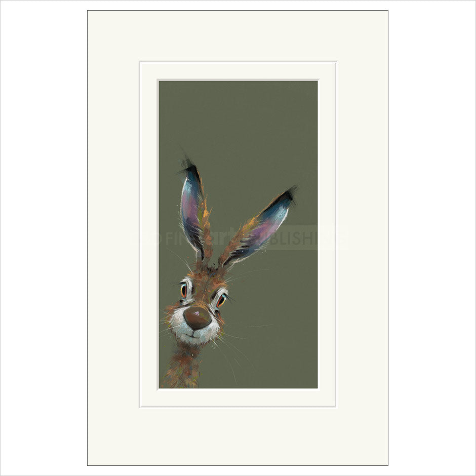 Hugo Mounted Limited Edition Print by Nicky Litchfield