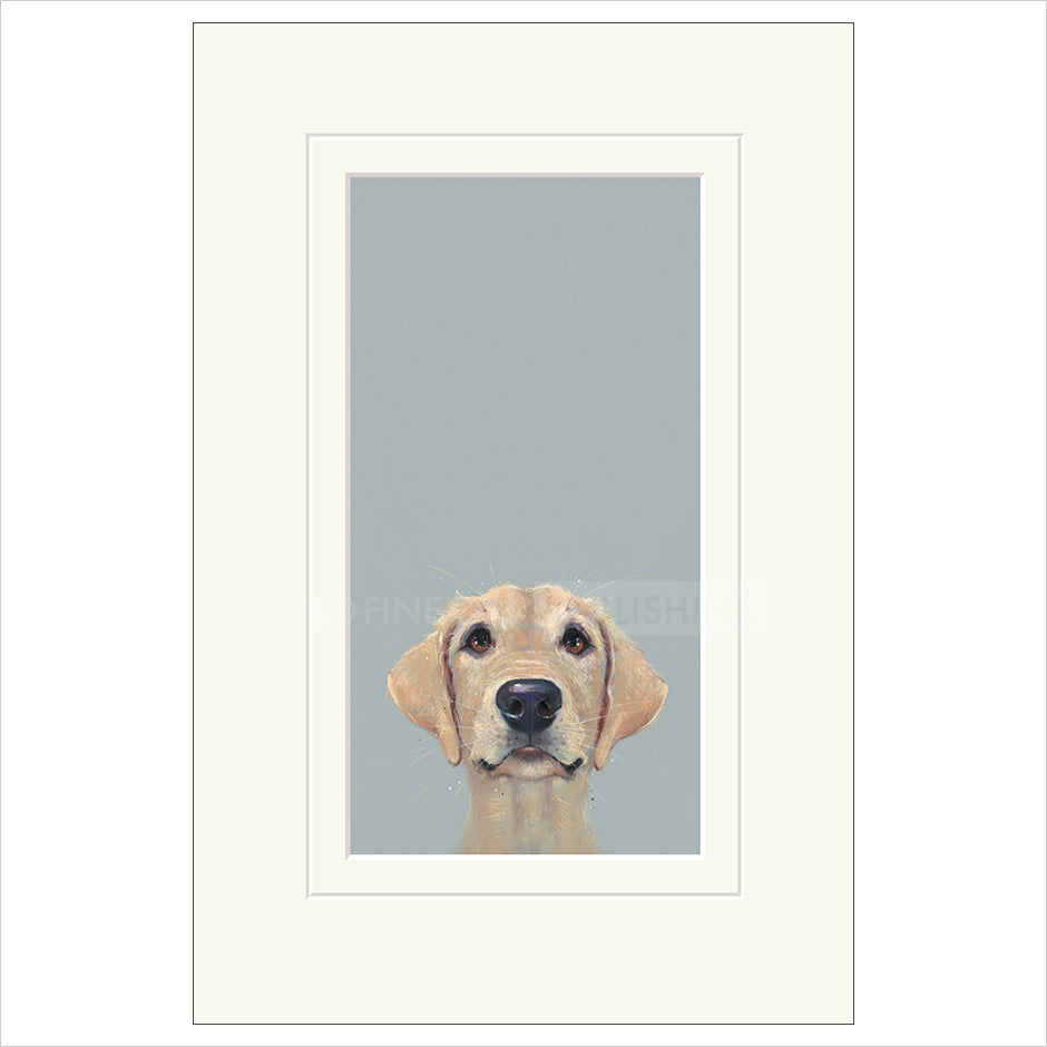 Eager to Please Mounted Limited Edition Print by Nicky Litchfield