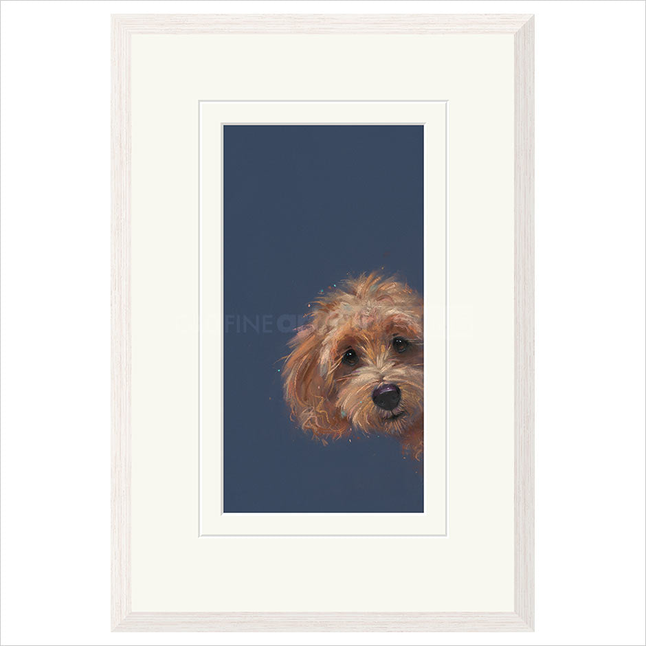 Sneaky Peek Framed (option 2) Limited Edition Print by Nicky Litchfield