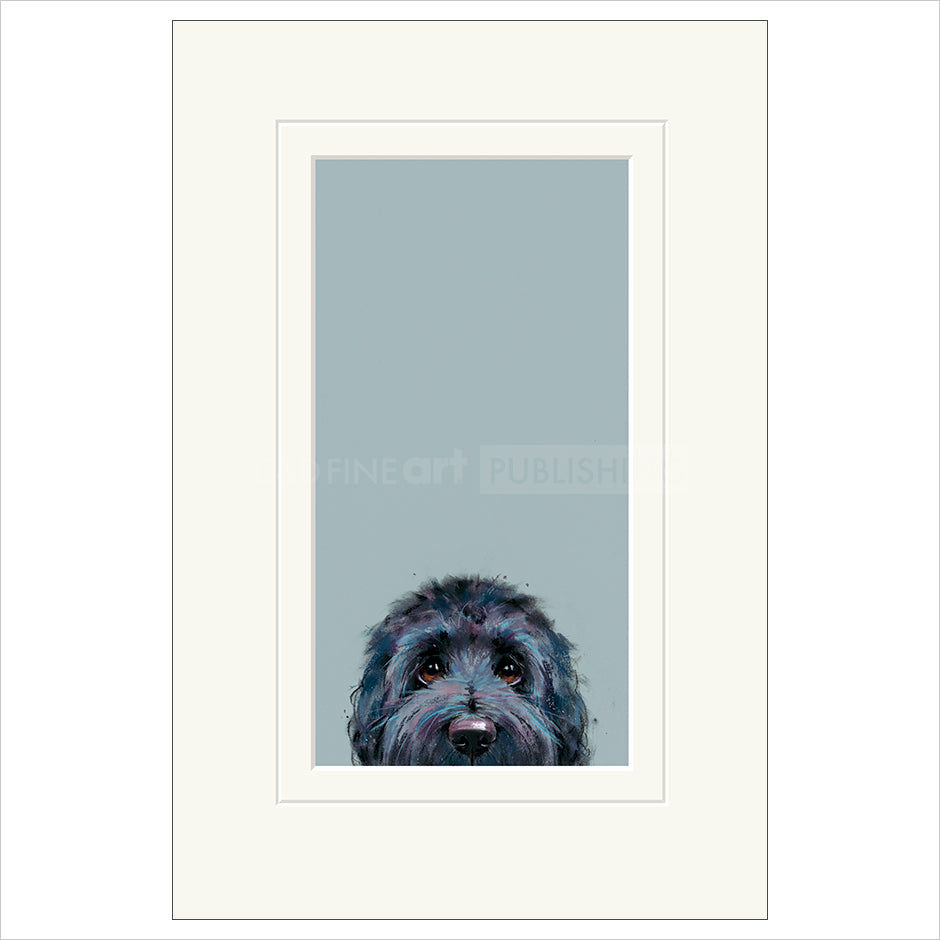 Cute Alert Mounted Limited Edition Print by Nicky Litchfield