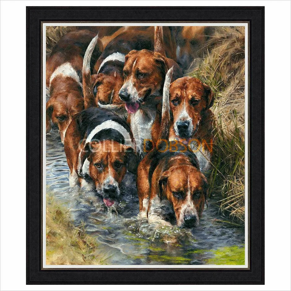 The Waders Framed Artist's Proof Print by Anthony Dobson
