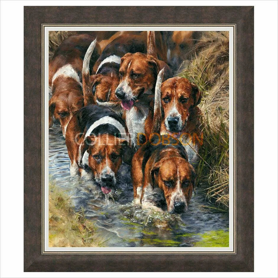 The Waders Framed Limited Edition Print by Anthony Dobson