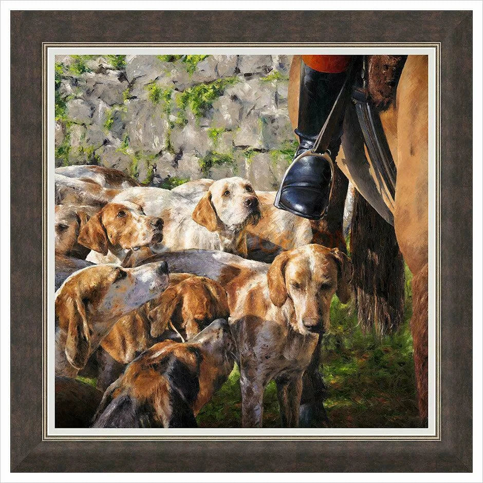 His Master's Voice Framed Limited Edition Print by Anthony Dobson