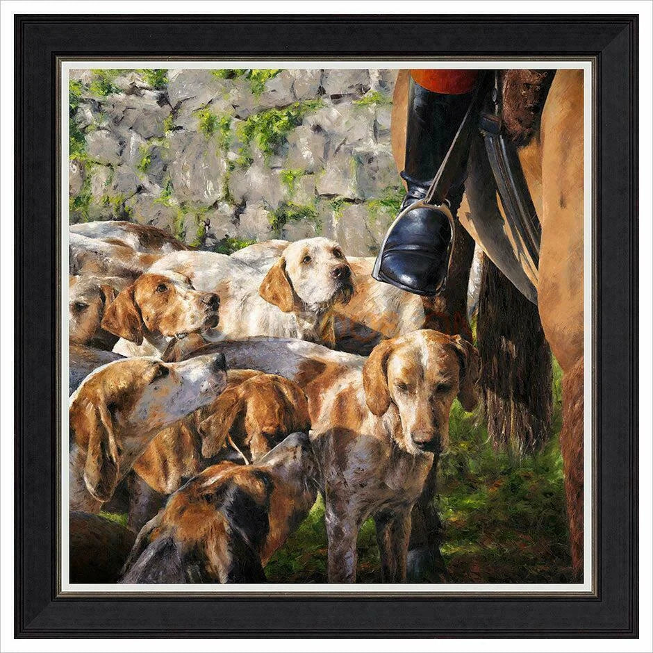 His Master's Voice Framed Artist's Proof Print by Anthony Dobson