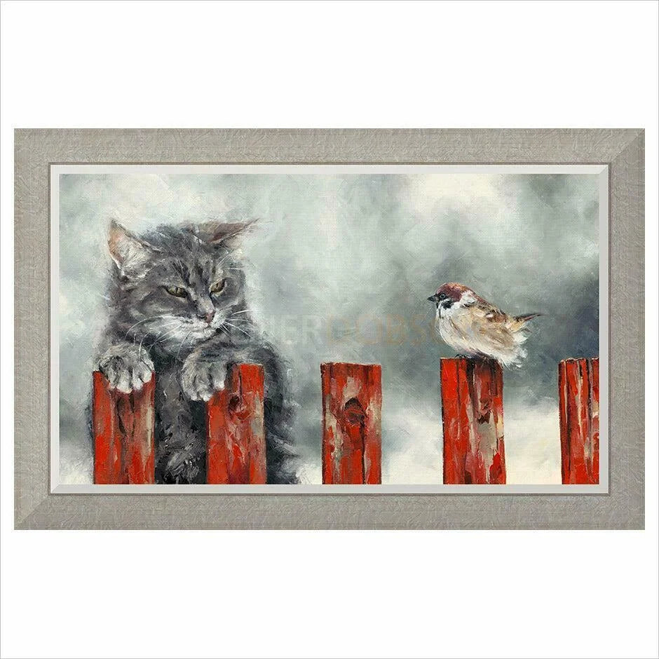 The Conversation Framed Limited Edition Print by Anthony Dobson