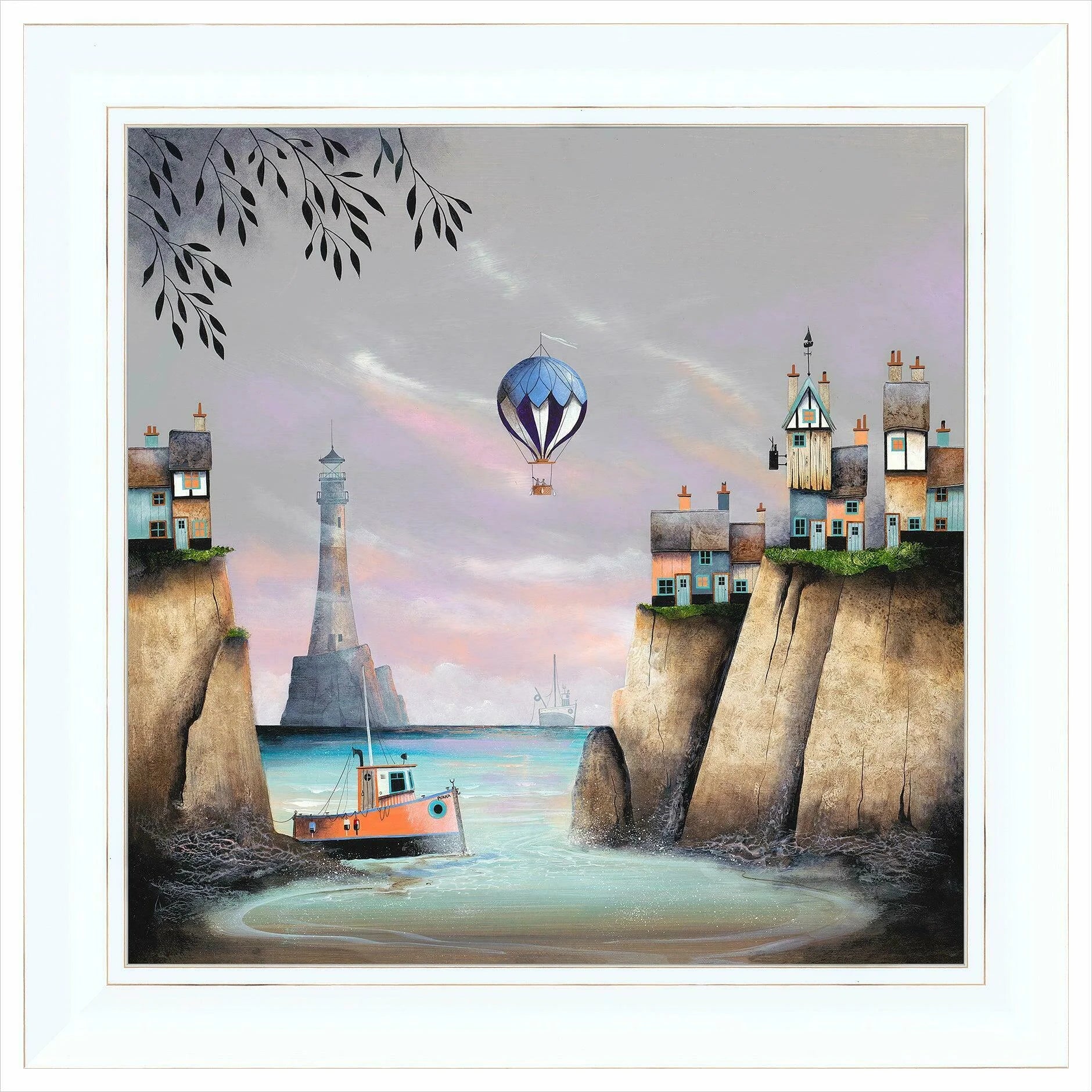 The Cove Framed Limited Edition Print by Gary Walton