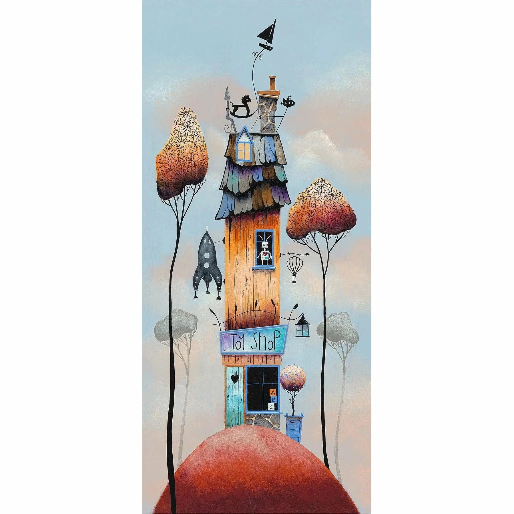 Toy Shop Limited Edition Print by Gary Walton