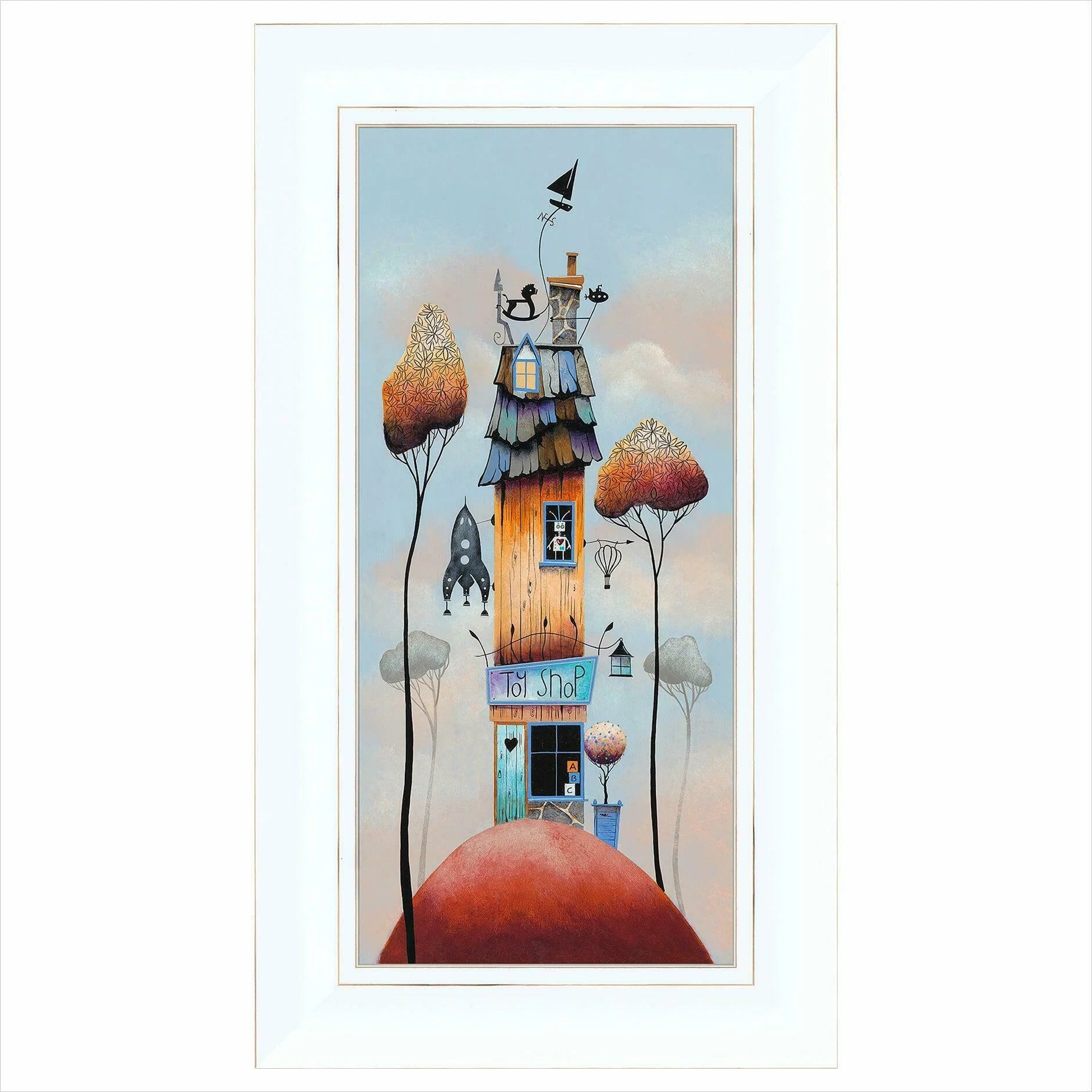Toy Shop Framed Limited Edition Print by Gary Walton