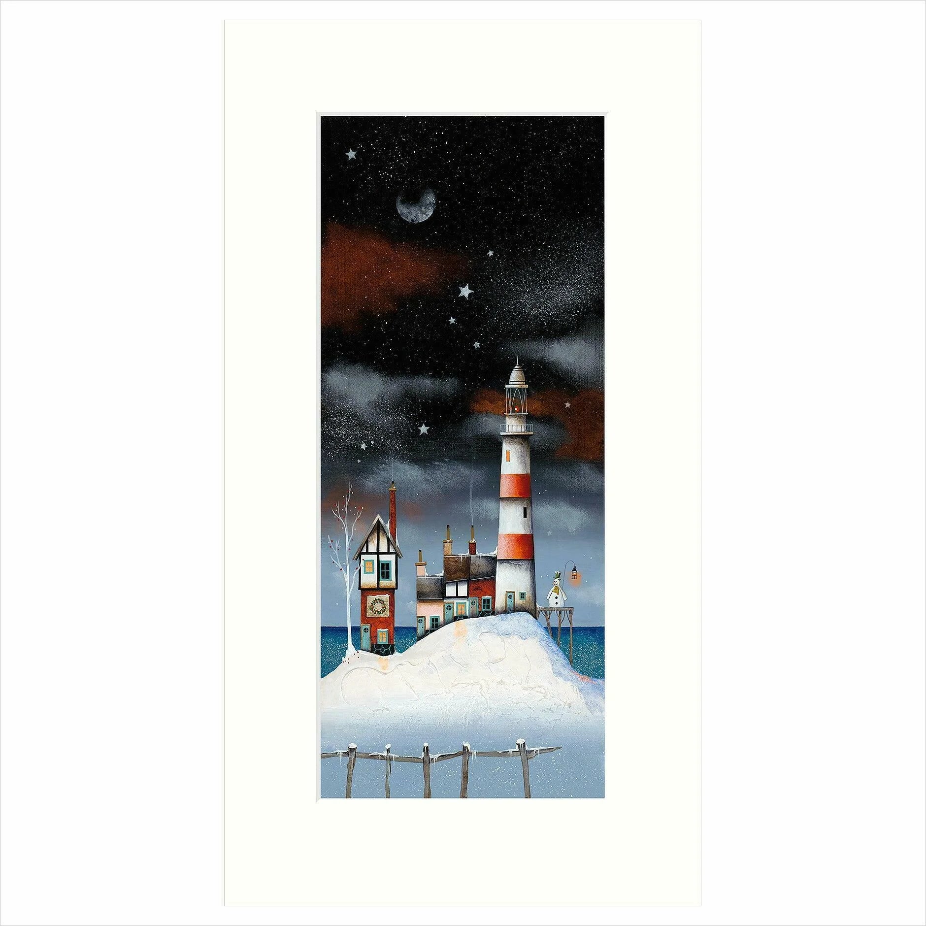 The Night Before Christmas Mounted Limited Edition Print by Gary Walton