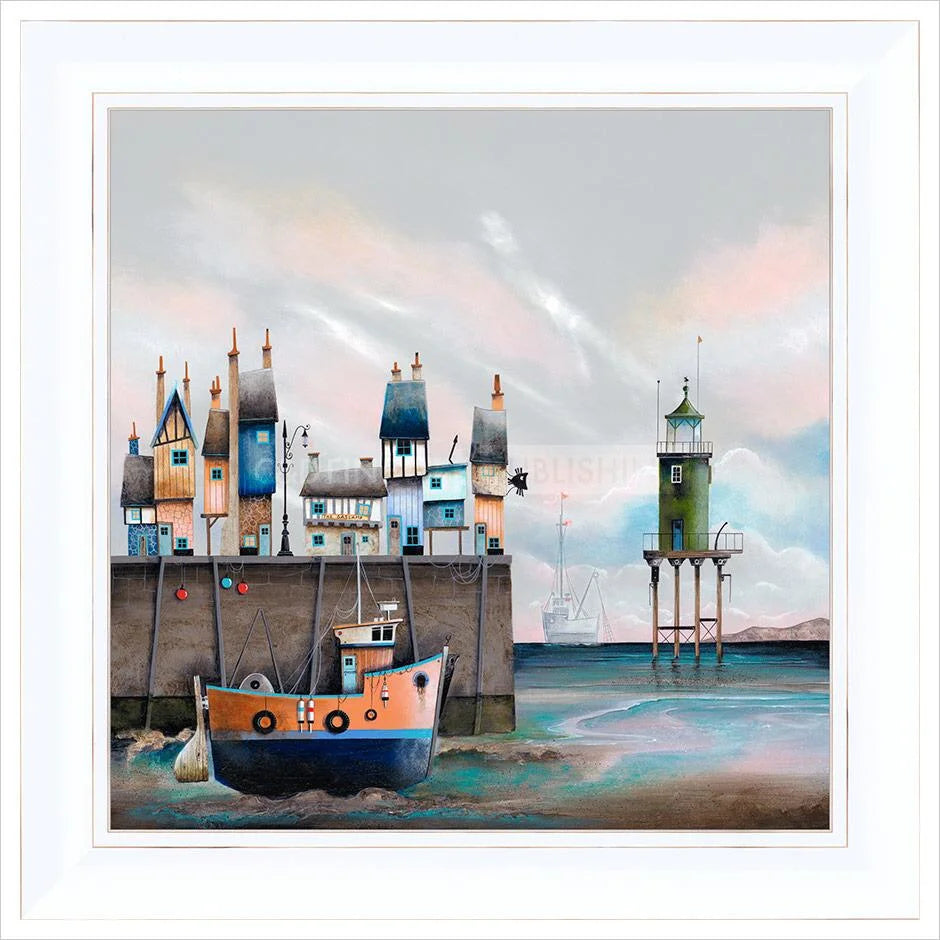 The Gaslamp Framed Limited Edition Print by Gary Walton