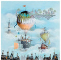 Around the World in 80 Days Limited Edition Print by Gary Walton