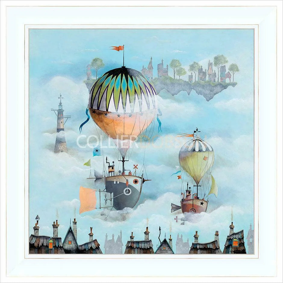 Around the World in 80 Days Framed Limited Edition Print by Gary Walton