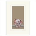 Village Gossip Mounted Limited Edition Print by Nicky Litchfield