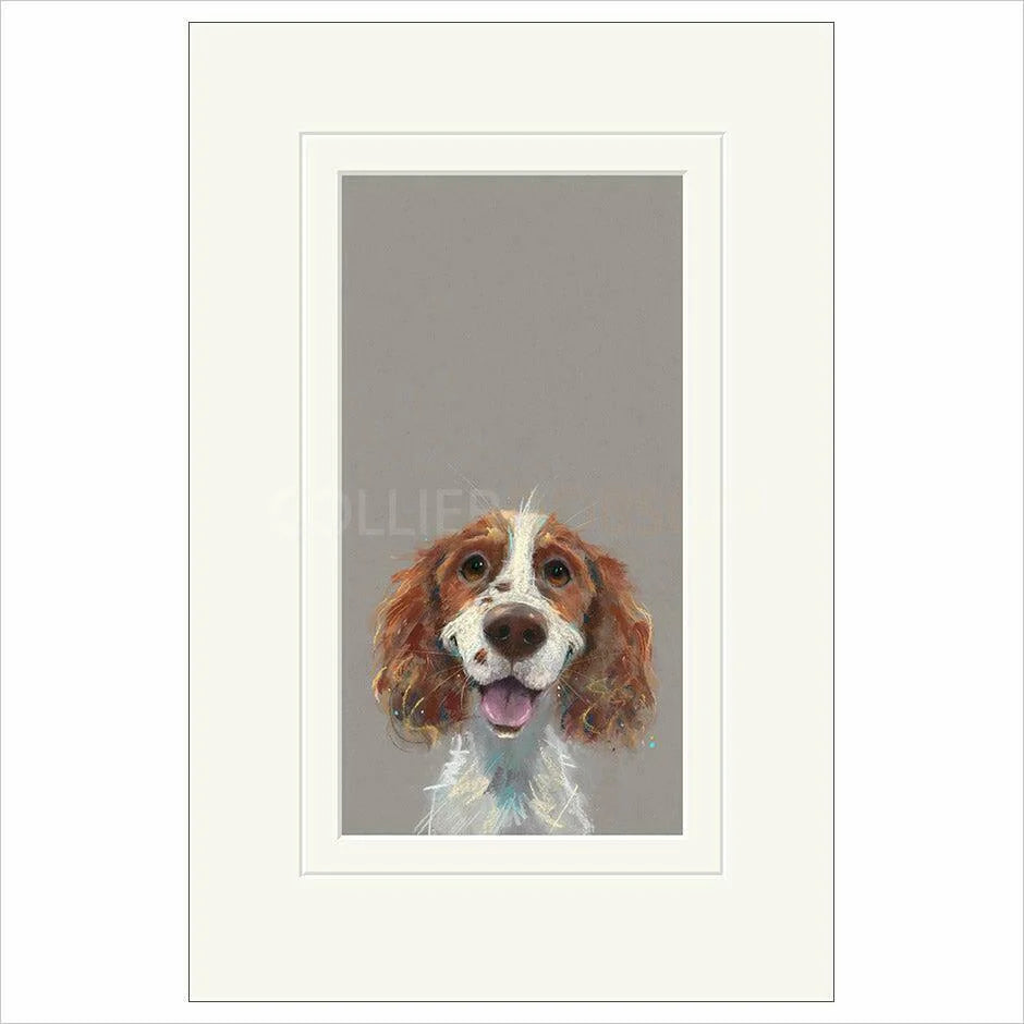 Happy Go Lucky Mounted Limited Edition Print by Nicky Litchfield