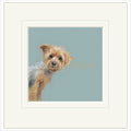 Yorkie Mounted Limited Edition Print by Nicky Litchfield